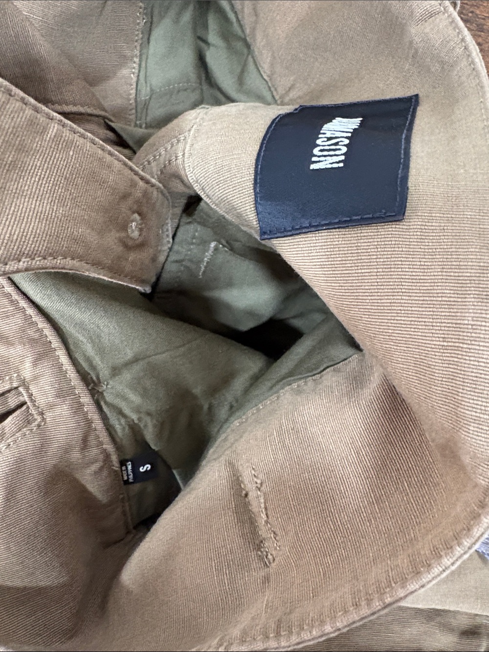 Buck Mason Women’s Washed Olive Scout Shorts Size Small NWT Utility Belted $168 - Picture 2 of 10